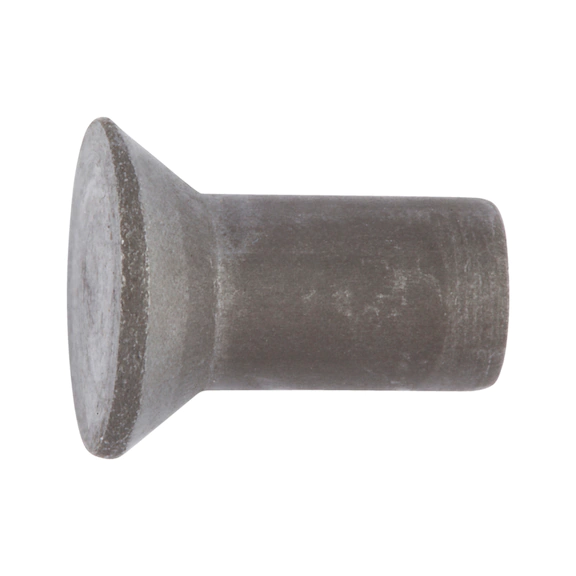 DIN 661 Заклепка под молоток стальная с потайной головкой, соответствует ГОСТ 10300, ISO R 1051