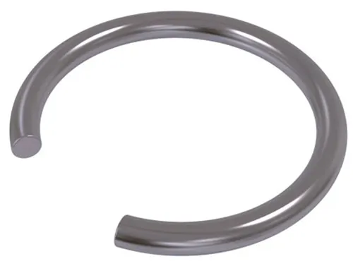 DIN 7993 B Кольцо пружинное стопорное внутреннее из проволоки, форма В для отверстий